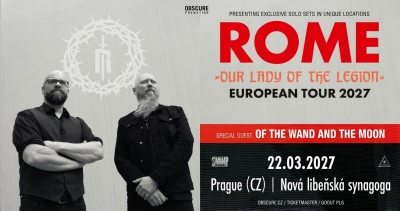 ROME, Of The Wand & The Moon - European Tour 2027 - Praha