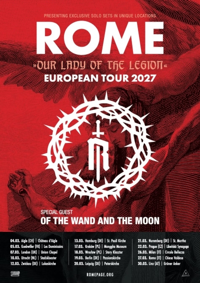 ROME, Of The Wand & The Moon - European Tour 2027 - Lipsko