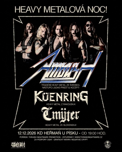 HEAVY METALOVÁ NOC: AMBUSH + KÜENRING + CMŸTER