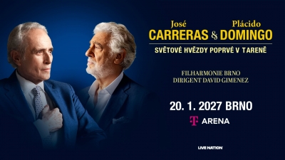 JOSÉ CARRERAS & PLÁCIDO DOMINGO - Brno 2027