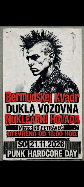 Bermudskej kvádr, Nukleární hovada, Dukla vozovna - Petráveč 2026