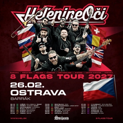Heľenine Oči - 8 Flags Tour 2027 - Vídeň