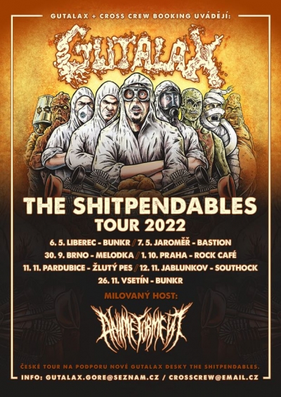 Gutalax - The Shitpendables Tour 2022 - Vsetín