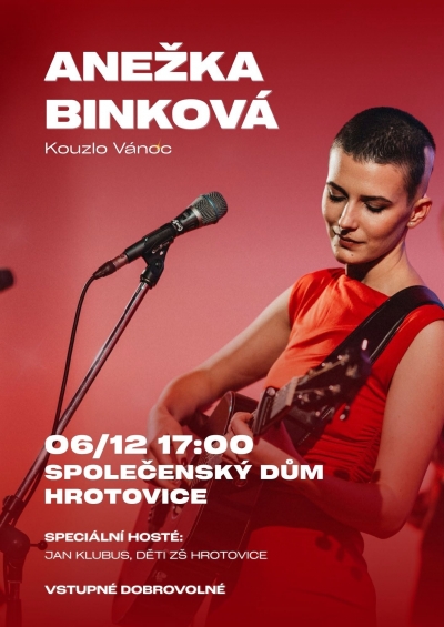 Anežka Binková - Kouzlo Vánoc 2026 - Hrotovice