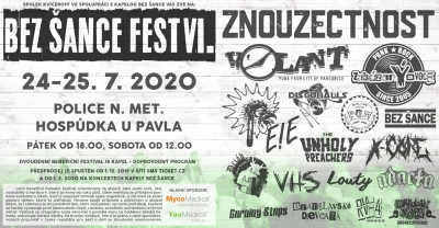 BEZ ŠANCE FEST VI. BEZ ŠANCE FEST VI.