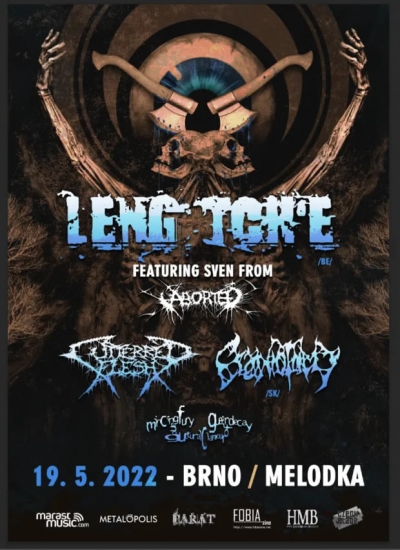 LENG TCH'E, CUTTERRED FLESH, CRANIOTOMY, MINCING FURY - Brno