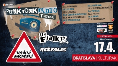 Totální nasazení, The Fialky, Nežfaleš – Tour 2021 - Bratislava