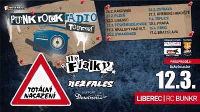 Totální nasazení, The Fialky, Nežfaleš – Tour 2021 - Liberec
