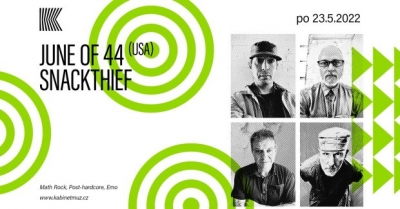 JUNE OF 44 (USA) + SNACKTHIEF | Brno JUNE OF 44 (USA) + SNACKTHIEF | Brno