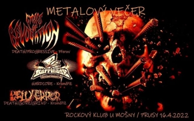 Metalový večer v klubu u Mošny Metalový večer v klubu u Mošny