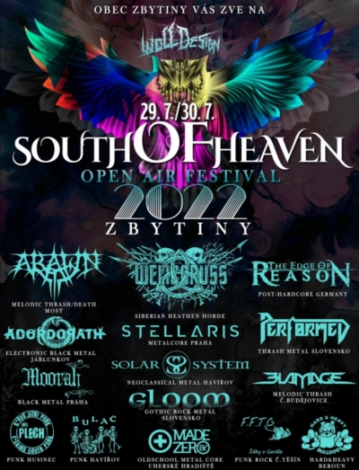 South of Heaven open air 2022 (vol. 1) South of Heaven open air 2022 (vol. 1)