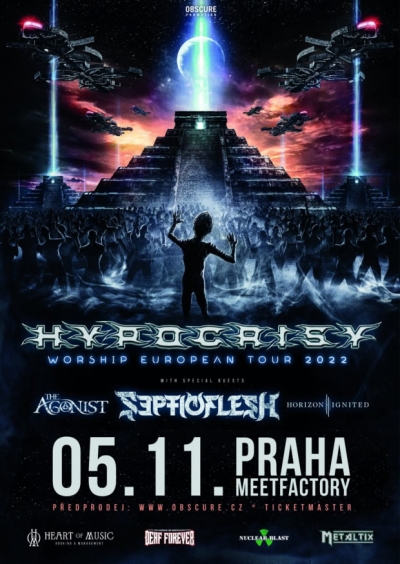 Hypocrisy + Septicflesh - Worship European Tour 2022 - Praha Hypocrisy + Septicflesh - Worship European Tour 2022 - Praha