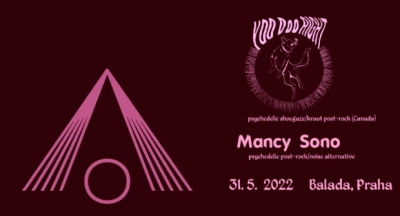Yoo Doo Right (Canada) + Mancy Sono (Cz) – psychedelie v Baladě Yoo Doo Right (Canada) + Mancy Sono (Cz) – psychedelie v Baladě