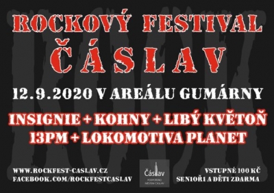 Rockový festival Čáslav 2020
