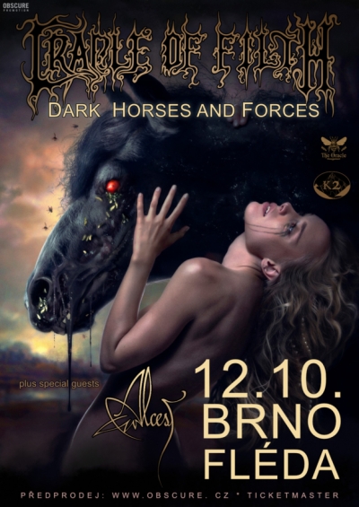 CRADLE OF FILTH, ALCEST - Brno