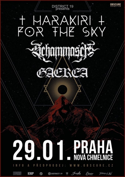 Harakiri for the Sky / Schammasch / Gaerea - Praha