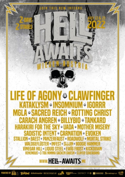 (ZRUŠENO) Hell Awaits Festival 2022 (ZRUŠENO) Hell Awaits Festival 2022