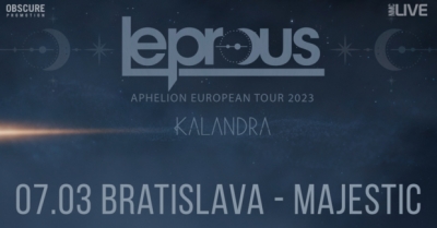LEPROUS, KALANDRA - Bratislava LEPROUS, KALANDRA - Bratislava