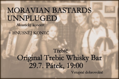 Moravian Bastards + Hnusnej konec - Třebíč (Whisky Bar)