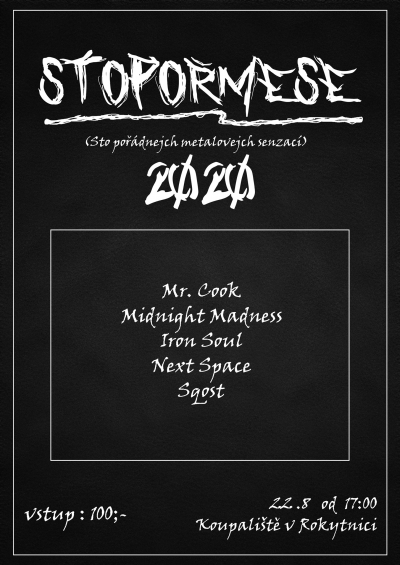 Stopořmese 2020 Stopořmese 2020