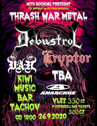 THRASH WAR METAL - Tachov