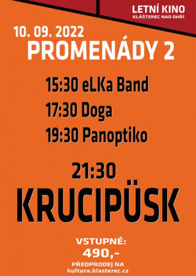 Promenády 2 - Klášterec nad Ohří 2022