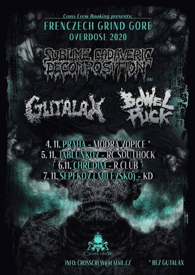 Gutalax / Jig-Ai / SCD / Bowel Fuck / Sagvan Tofi v Chrudimi Gutalax / Jig-Ai / SCD / Bowel Fuck / Sagvan Tofi v Chrudimi