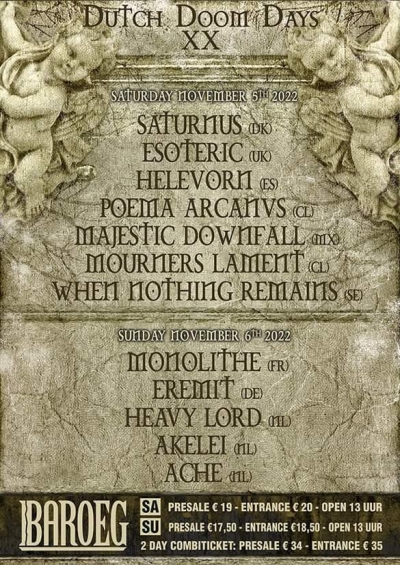 Dutch Doom Days 2022 (vol. XX) Dutch Doom Days 2022 (vol. XX)
