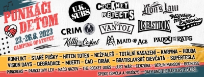 Punkáči deťom 2023 Punkáči deťom 2023
