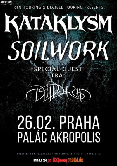 KATAKLYSM, SOILWORK, WILDERUN - Praha 2023