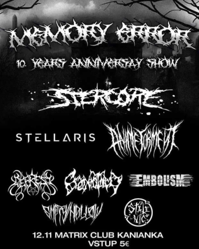 MEMORY ERROR vol. XI (2022) MEMORY ERROR vol. XI (2022)