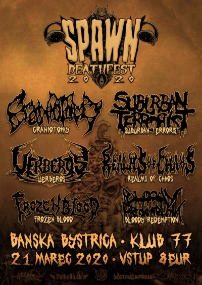 (ZRUŠENO) SPAWN Deathfest 2020 (vol. 2) (ZRUŠENO) SPAWN Deathfest 2020 (vol. 2)
