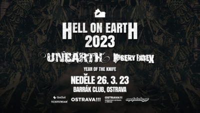 Unearth + Misery Index - HELL ON EARTH TOUR 2023 - Ostrava Unearth + Misery Index - HELL ON EARTH TOUR 2023 - Ostrava