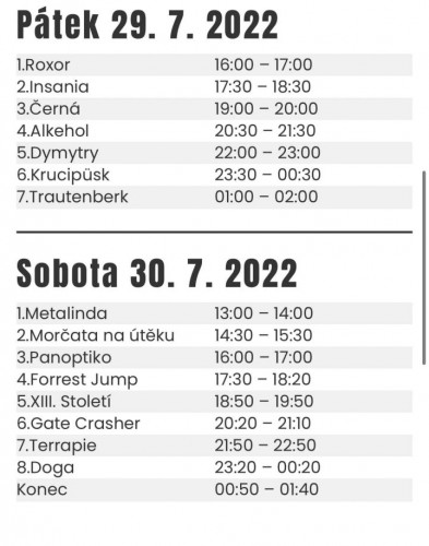 program (z 24.7.2022)