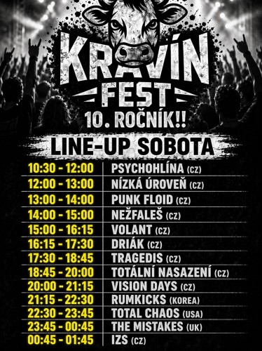 program sobota (z 25.4.2026)