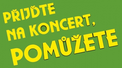 Přijďte na koncert, pomůžete