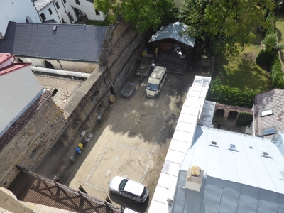 Parkán u Brány Matky Boží