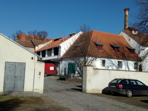 zadní vjezd do pivovaru zadní vjezd do pivovaru