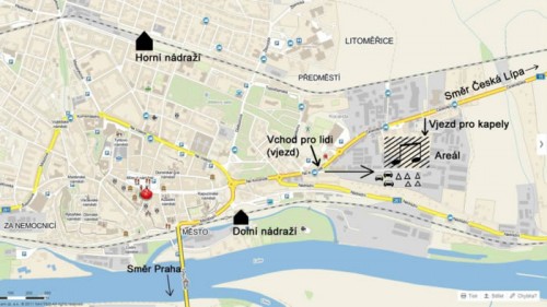 mapa areálu (Death Coffee Párty - rok 2021) mapa areálu (Death Coffee Párty - rok 2021)