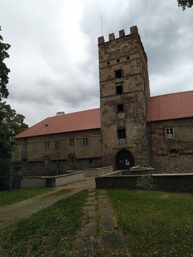 areál zámku (srpen 2025)