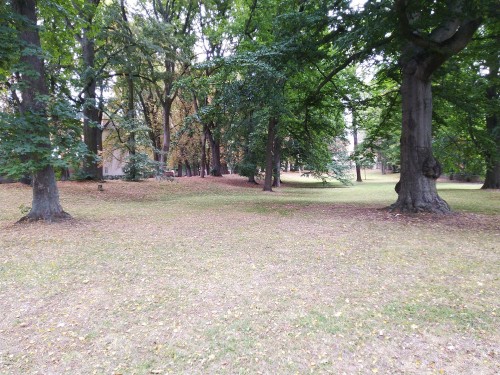 areál zámku (srpen 2025)