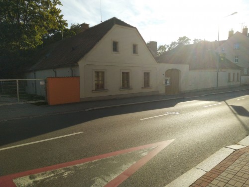 pohled na budovu (září 2025)