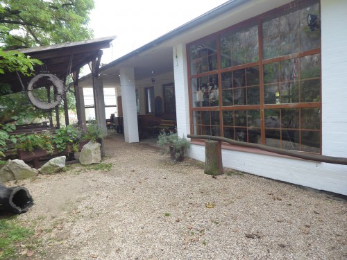 pohled na zahrádku (září 2025)