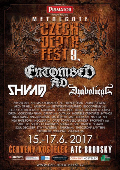 MetalGate Czech Death Fest 2017