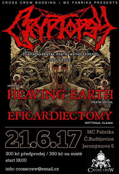 Cryptopsy None So Live MMXVII Europe part. I
