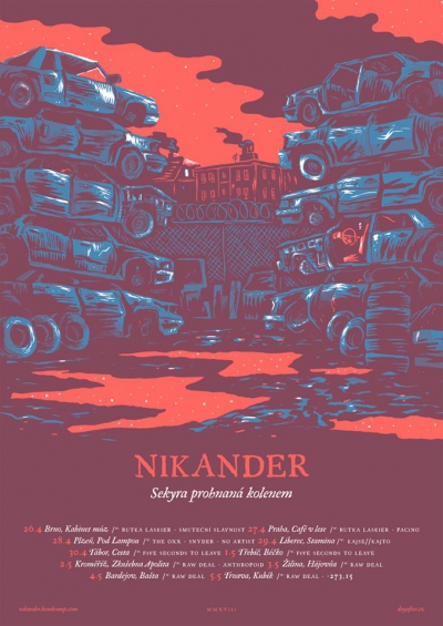 Nikander - Sekyra prohnaná kolenem