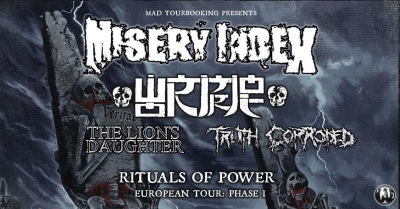 Misery Index + Wormrot Misery Index + Wormrot