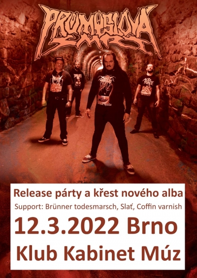 Průmyslová smrt - Release párty a křest nového alba - Brno