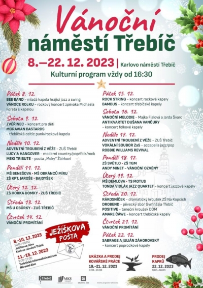 Vánoční náměstí Třebíč 2023 - Moravian Bastards