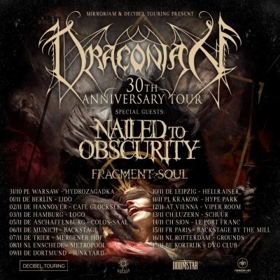 Draconian - 30th anniversary Tour 2024 - Vídeň Draconian - 30th anniversary Tour 2024 - Vídeň